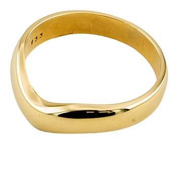 9ct gold 3.3g Wedding Ring size N